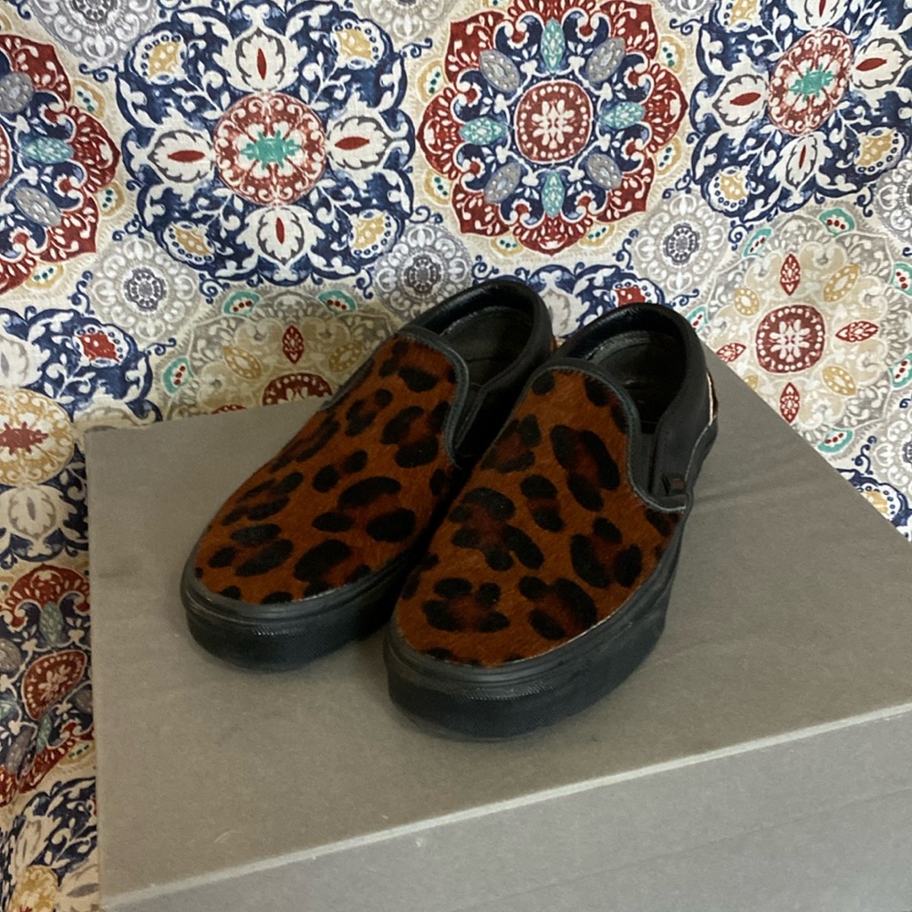 Vans Leopard Print Flats